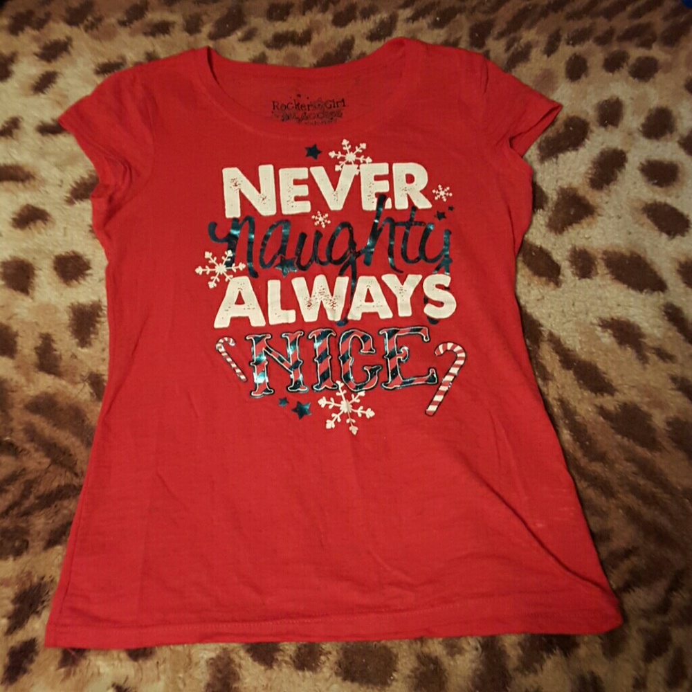 Sheer Christmas Shirt
