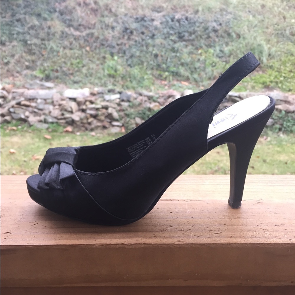 Black heels! Barely worn!