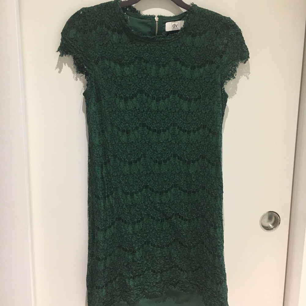 Green Lace Dress
