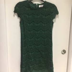 Green Lace Dress