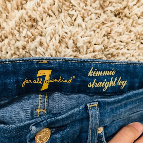 7 for All Mankind kimmie straight leg jeans - Picture 5 of 6