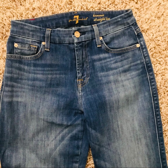 7 for All Mankind kimmie straight leg jeans - Picture 6 of 6
