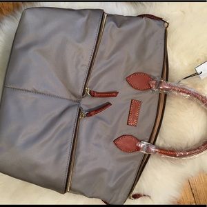 Dooney and Bourke grey satchel