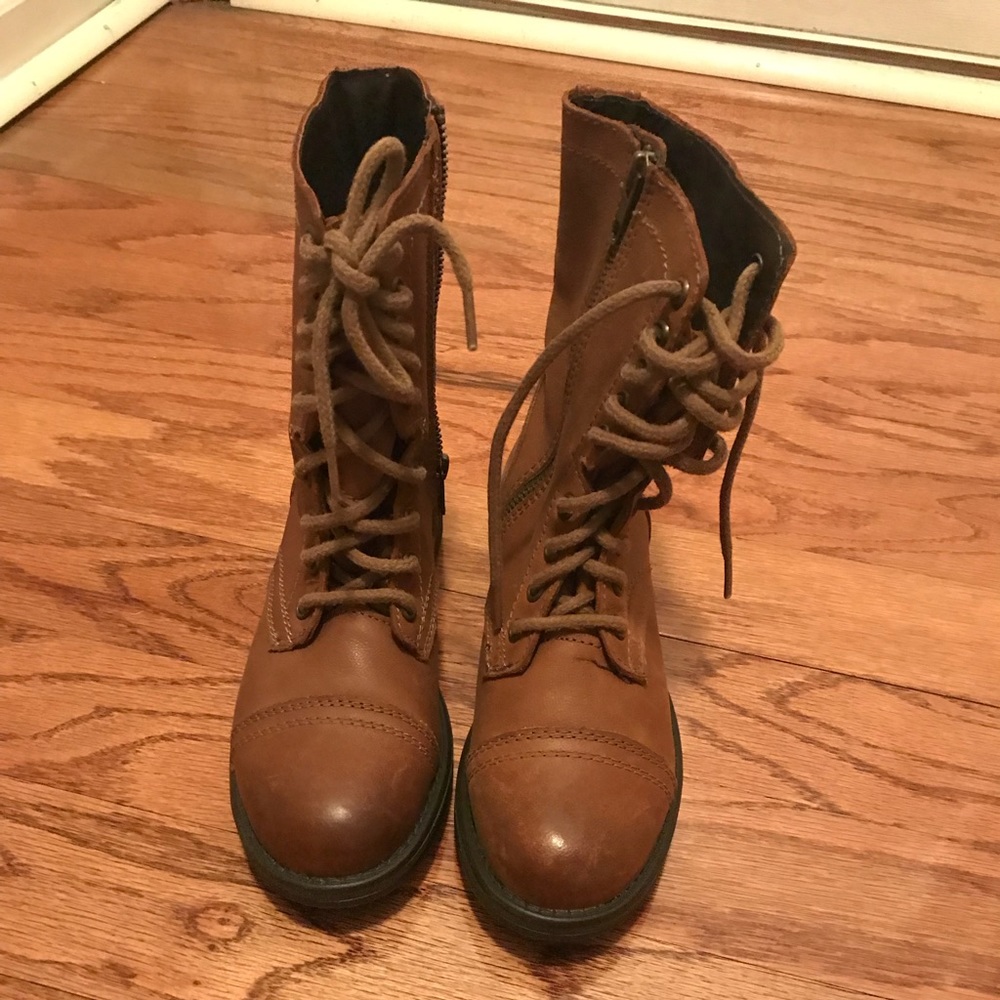 Steve Madden combat boots