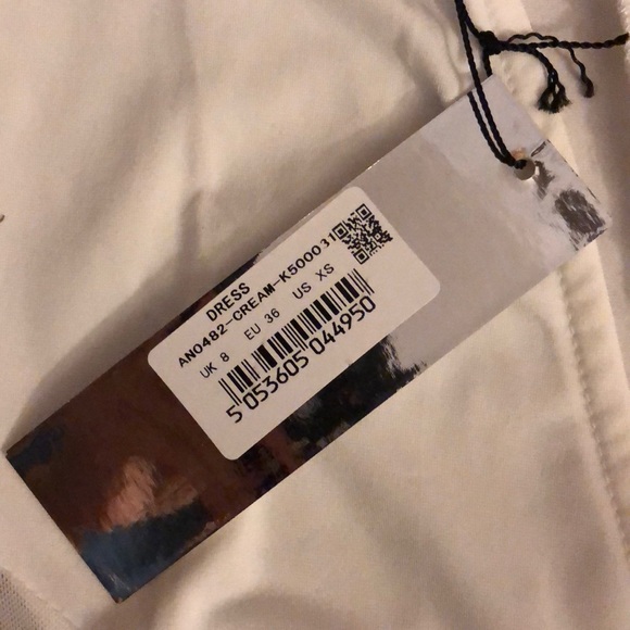 White Maxi Prom Dress - Picture 6 of 6