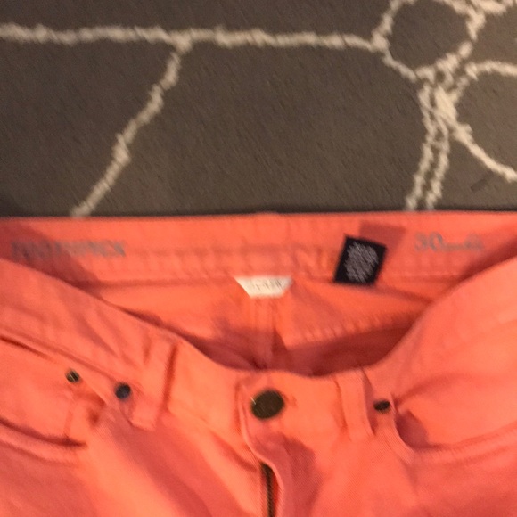 J crew light peach colored jeans size 30 - Picture 3 of 4