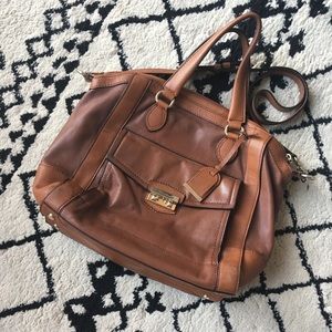Cole Haan Zoe small structured satchel