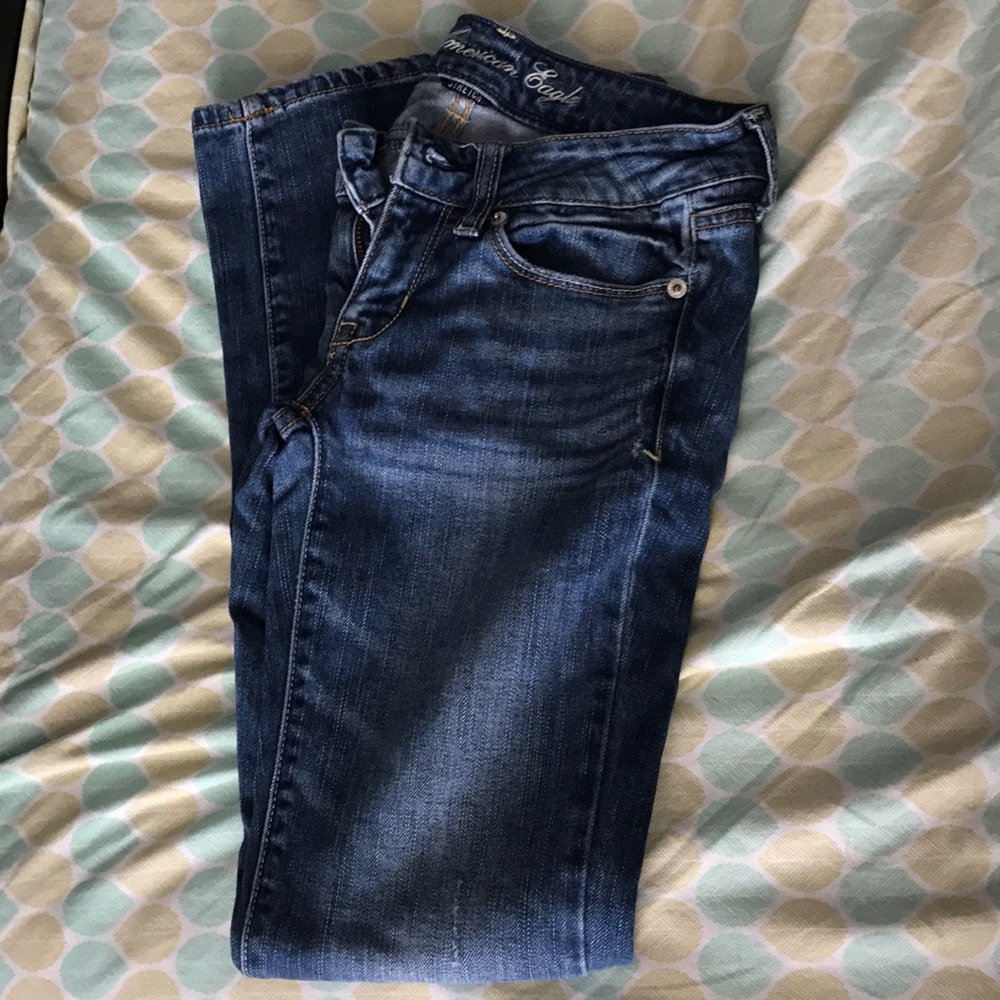 American Eagle skinny jeans (short)