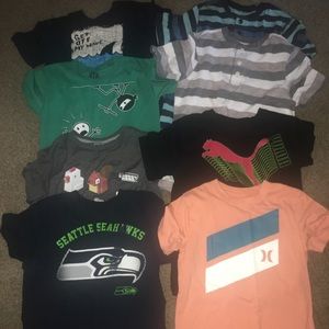 Lot of boys shirts