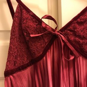 bebe silk lace dress