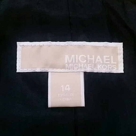 Michael Kors black and white blazer - Picture 3 of 7