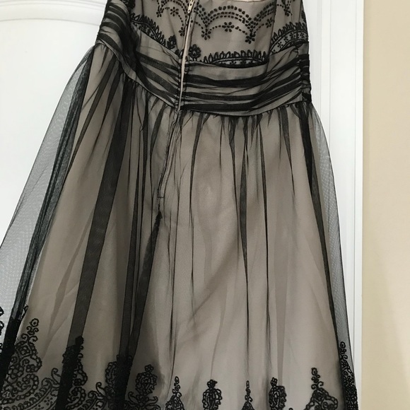 DB Studio Lace Strapless Tulle Dress - Picture 5 of 8