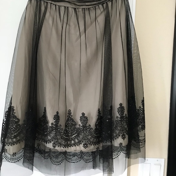 DB Studio Lace Strapless Tulle Dress - Picture 6 of 8