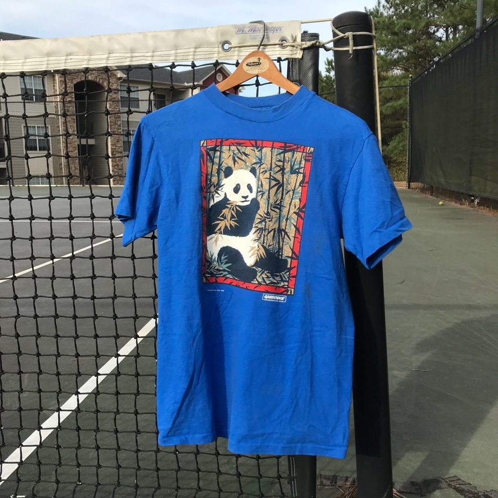 1984 Greenpeace Environmental Gear Panda Tee.