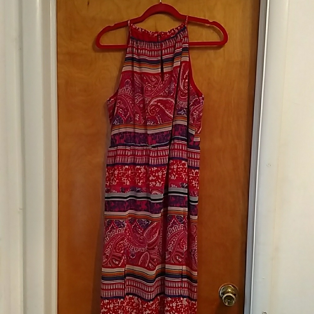 Bright Paisley She's Cool Maxi Dress