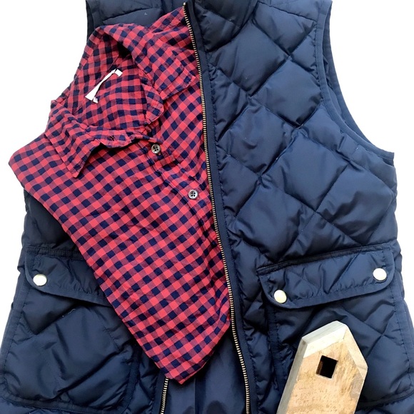 J. Crew Tops - J. Crew Gingham Top