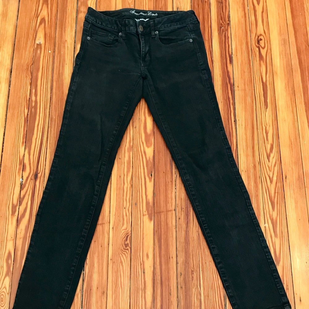 American Eagle Black Skinny Jeans