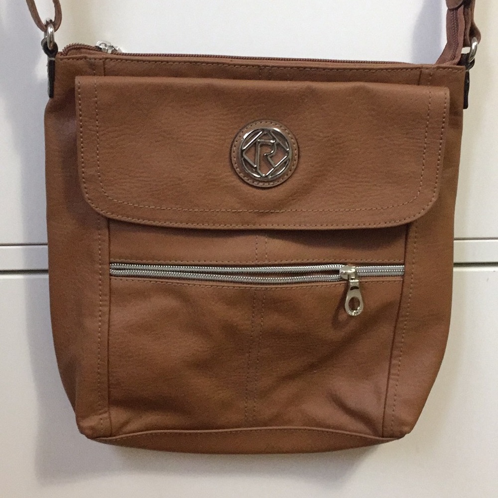 Relic crossbody purse brown