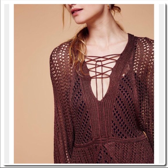 Free People Miss Missing U Sweater Dress. NWOT - Picture 3 of 3