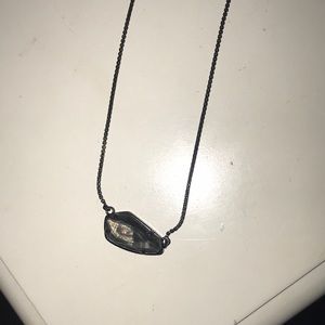 Black Kendra Scott necklace
