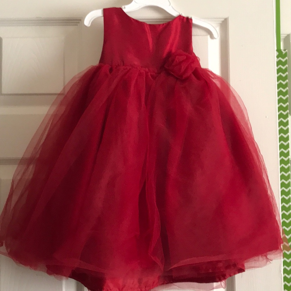 Red dress