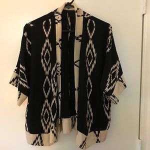 F21 Aztec Pattern Kimono
