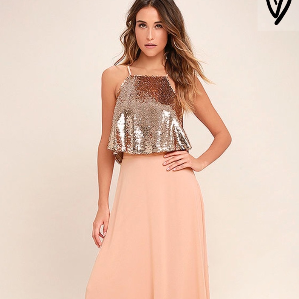 LULUS 2 PIECE FORMAL DRESS