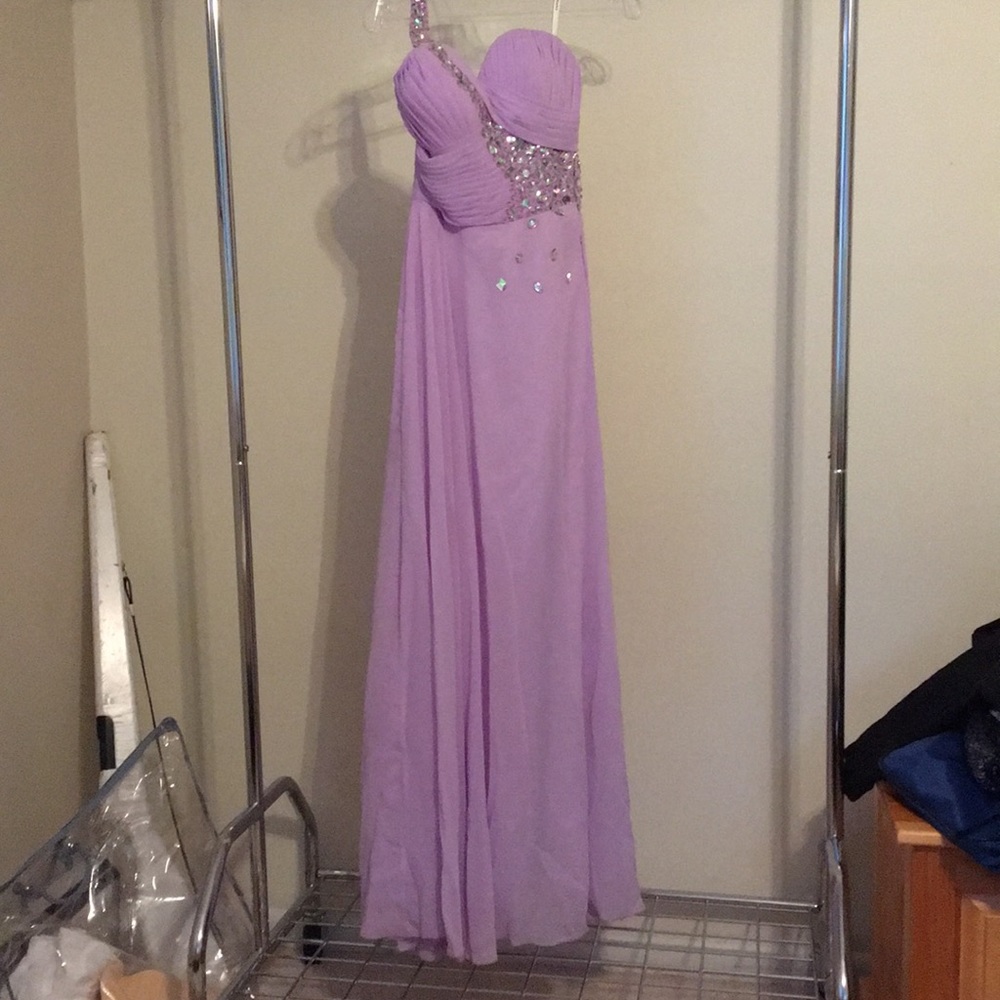 Lilac Prom Dress