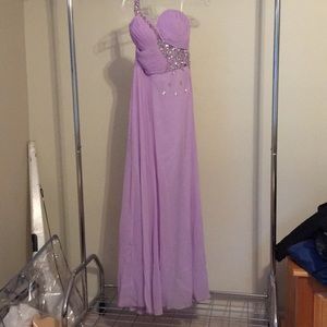 Lilac Prom Dress