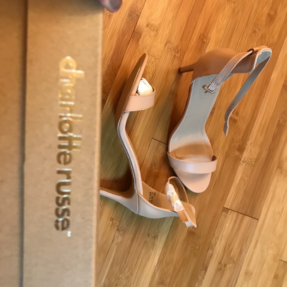 Charlotte Russe Heels Nude