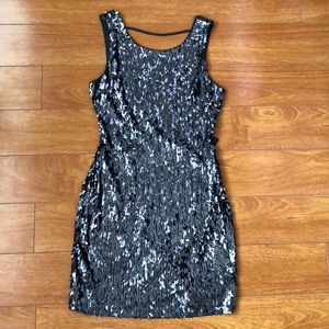Above the knee sparkle dress!