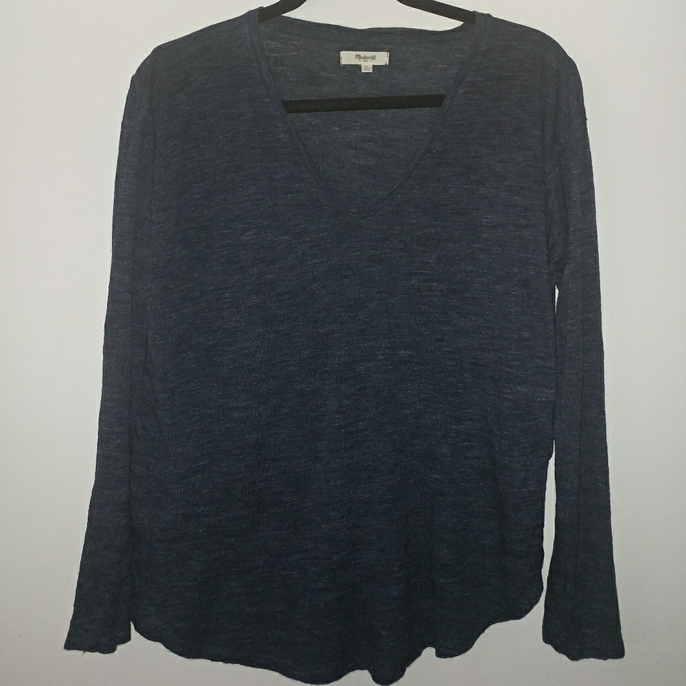 Madewell Heathered Anthem Long Sleeves Tee