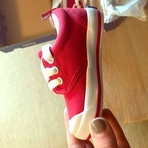 NWT Keds Toddler Shoes RED 5W