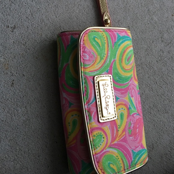 Lilly pulitzer wristlet! Never used new. - Picture 1 of 3
