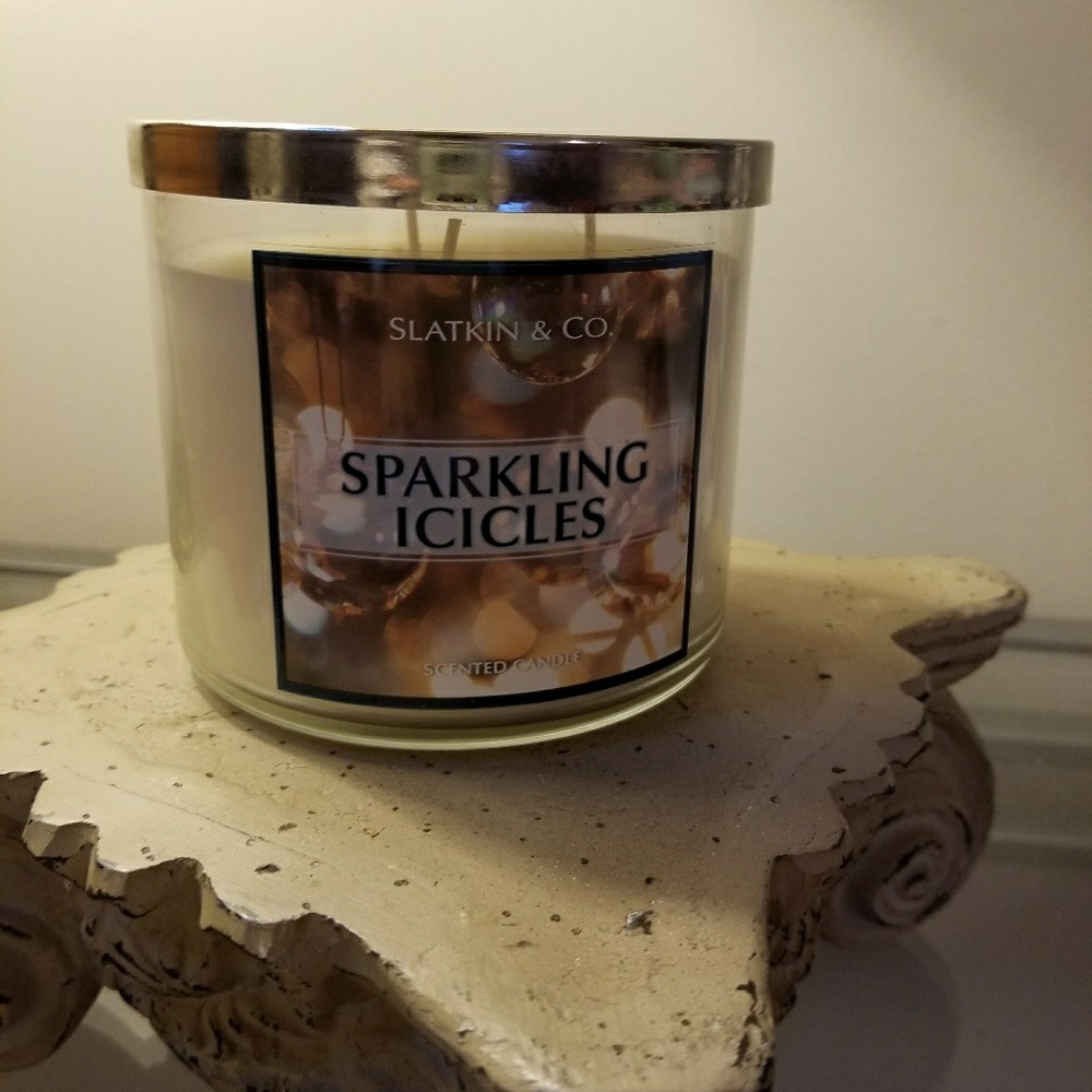 Sparkling Icicles Bath and Body Works Candle