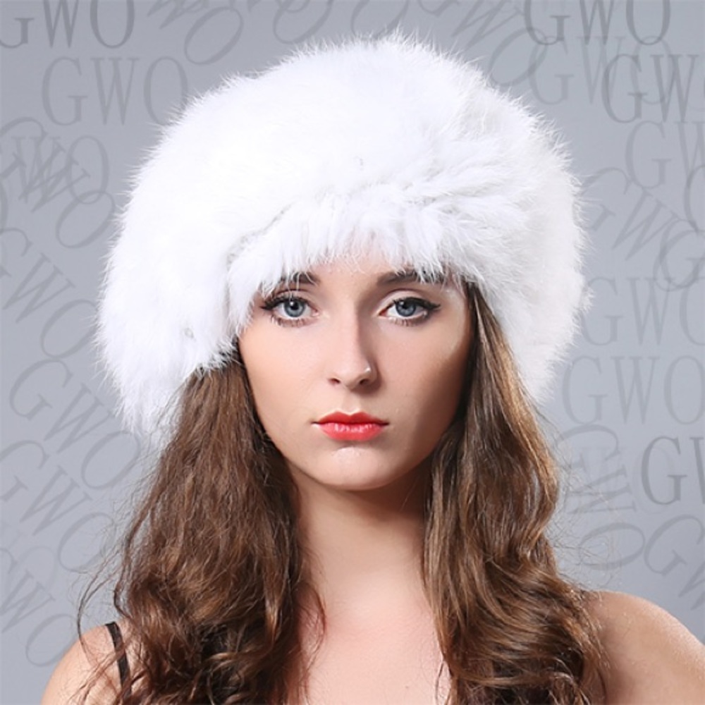 👏Fashionable rabbit fur hat👏