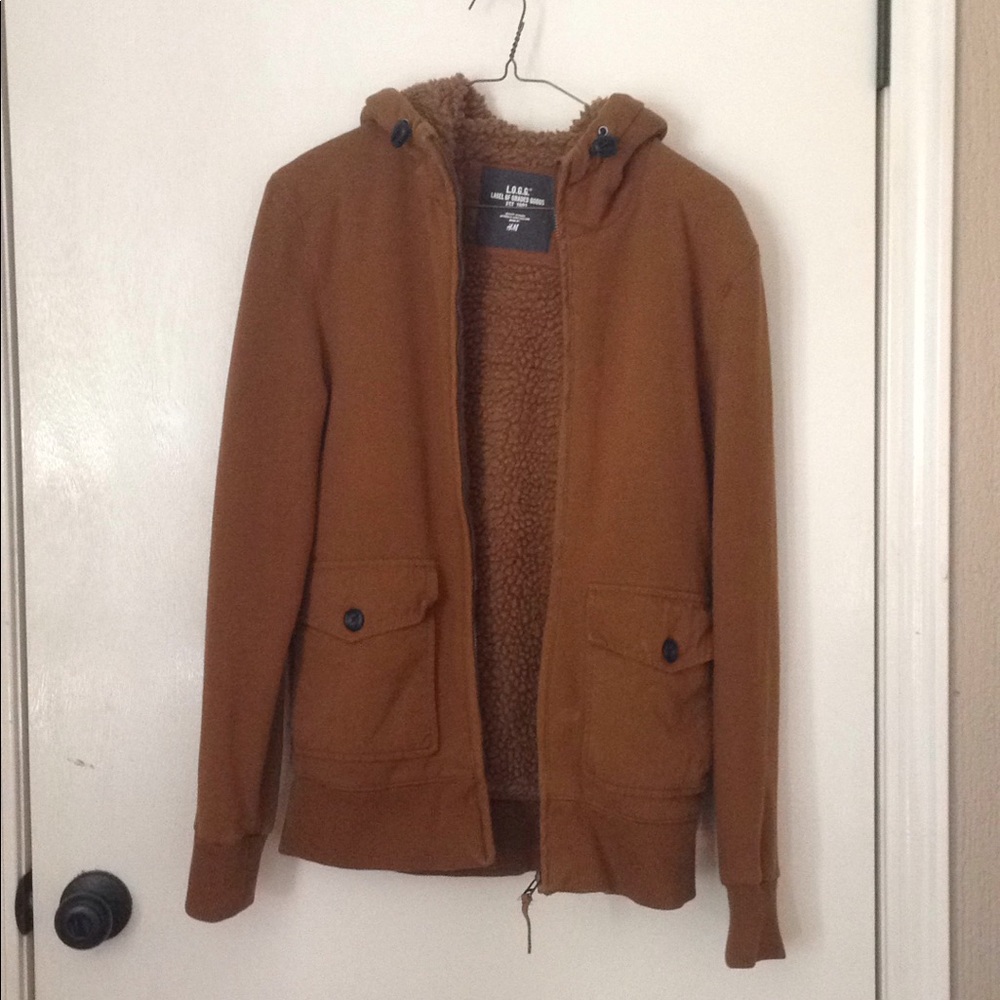 H&M Sheepskin-like Jacket