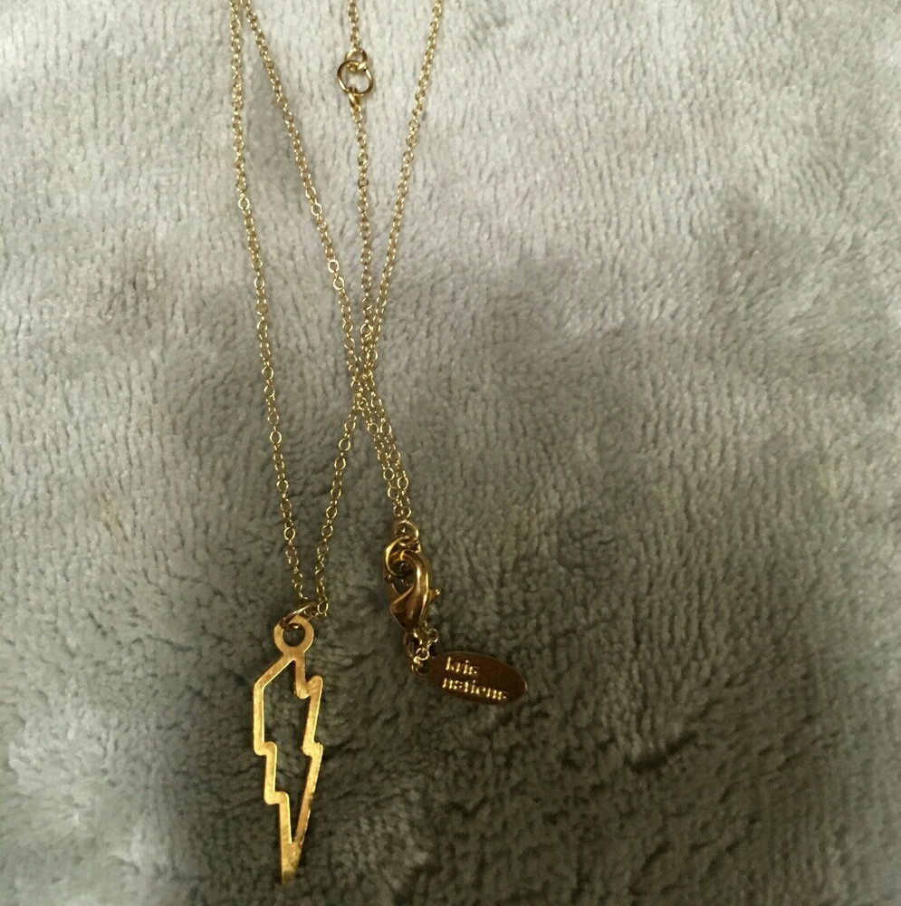 Thunderbolt necklace 10% off
