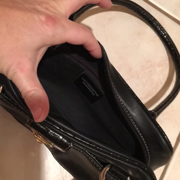 NWT LIZ CLAIBORNE PURSE HANDBAG CLUTCH SMALL BLACK - Picture 4 of 12