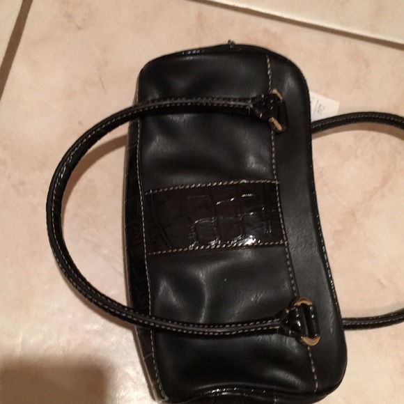 NWT LIZ CLAIBORNE PURSE HANDBAG CLUTCH SMALL BLACK - Picture 5 of 12
