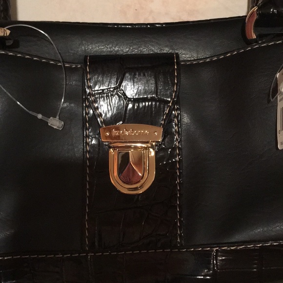 NWT LIZ CLAIBORNE PURSE HANDBAG CLUTCH SMALL BLACK - Picture 7 of 12