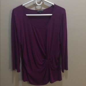 Plum Blouse