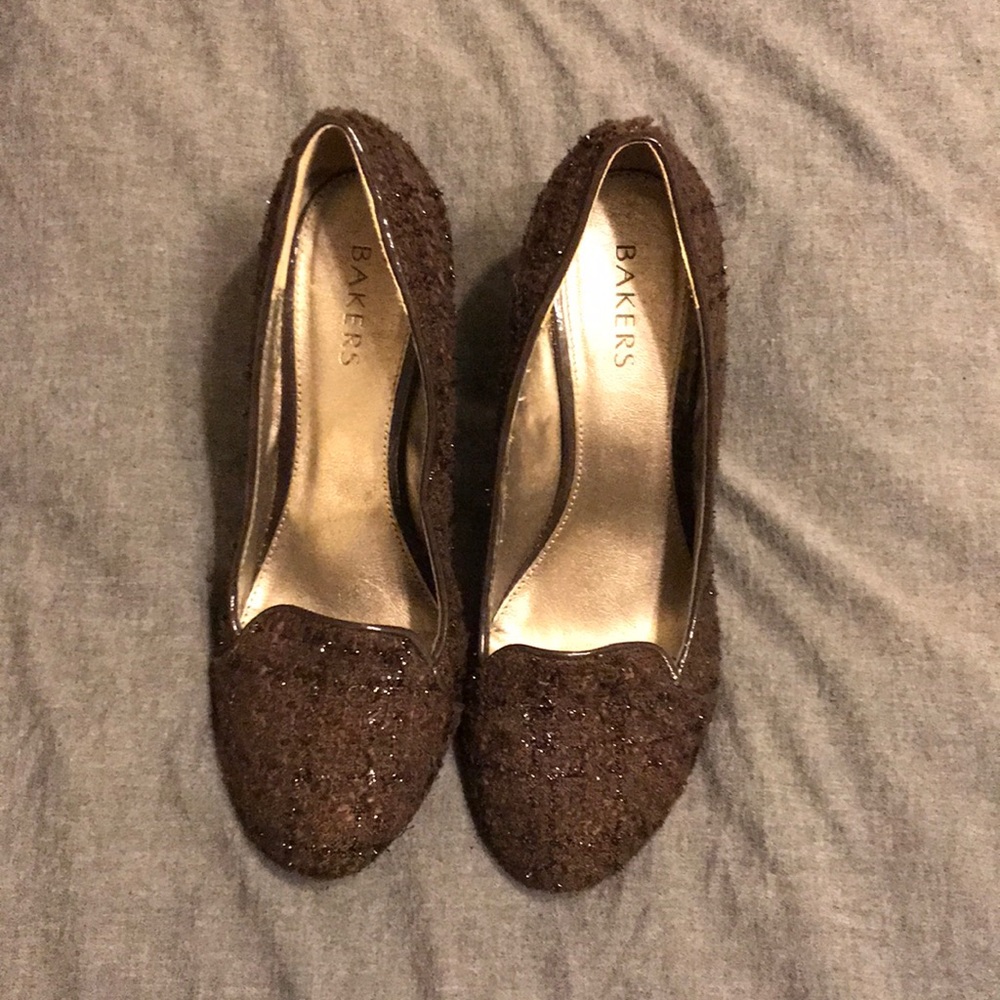 Bakers brown wedges
