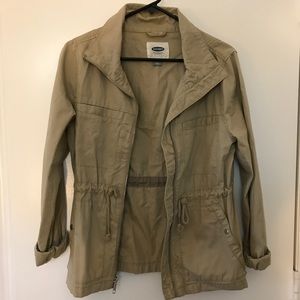 Old Navy Khaki Utility Jacket