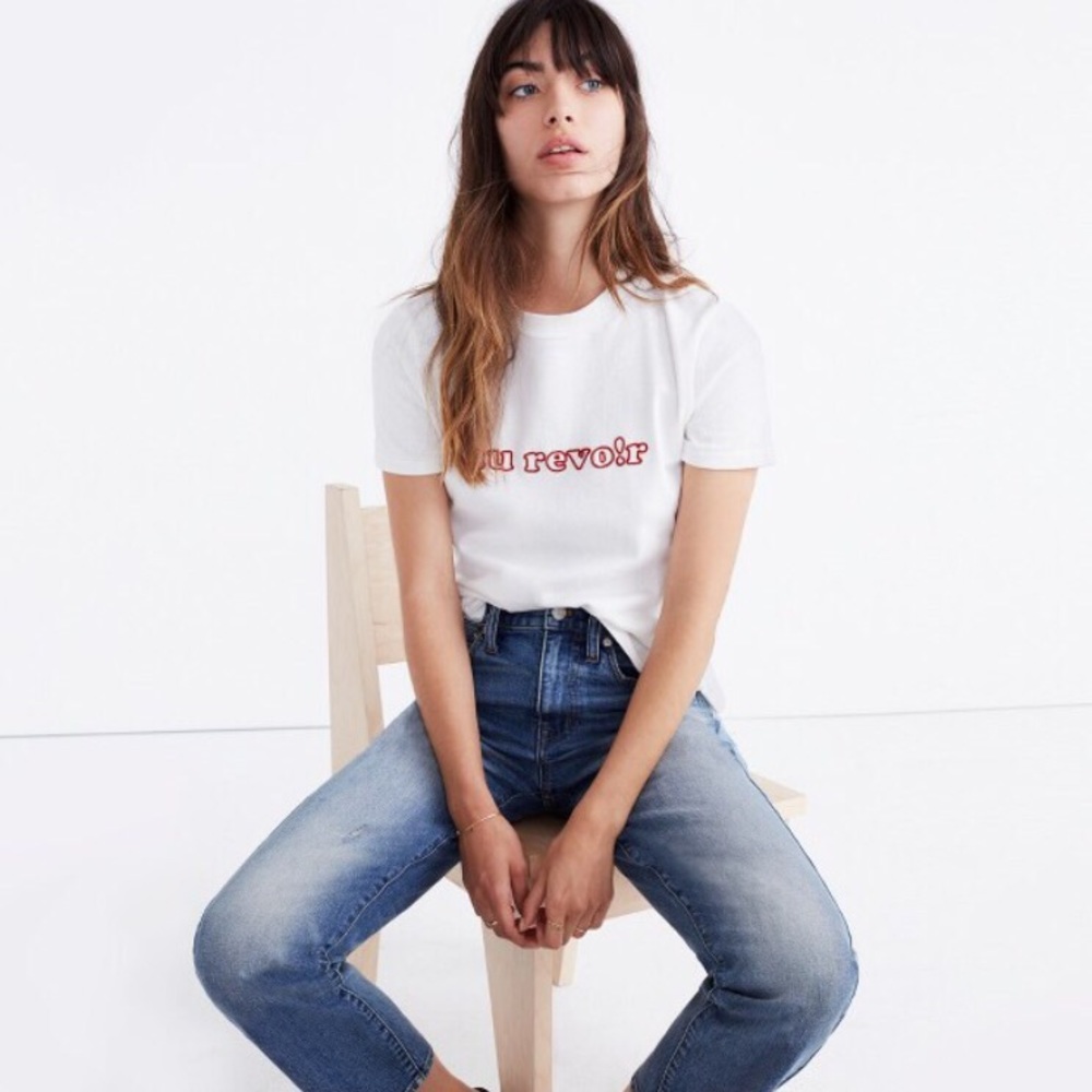 ✨New Listing✨Madewell Retro Tee NWT
