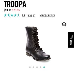 Steve Madden Troopa Combat Boots