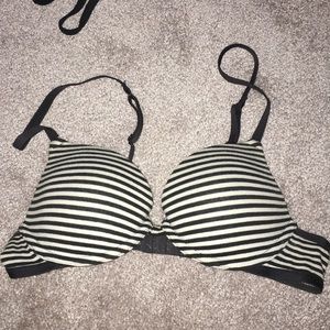 Striped bra