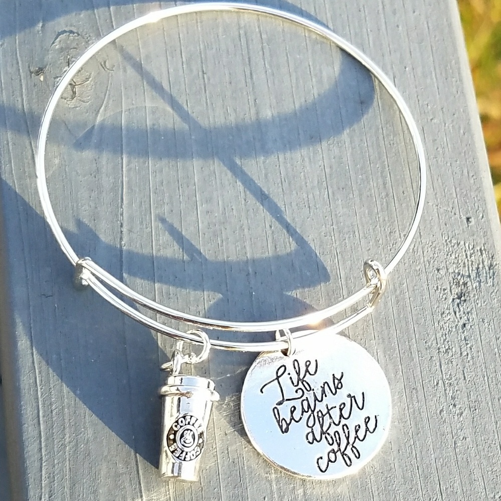 New life begins after coffee charm bracelet - Picture 4 of 4