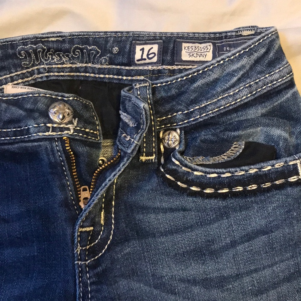 Miss me buckle jeans size 16