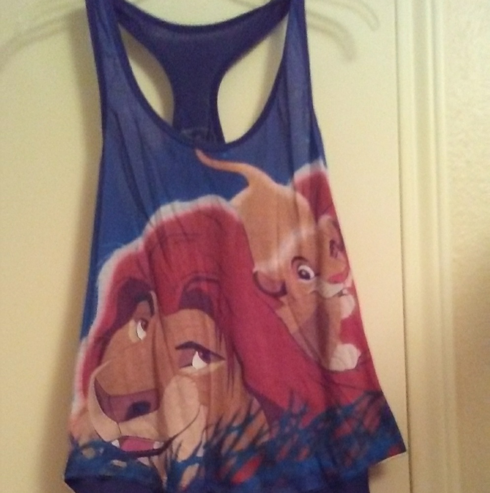 Lion King muscle tank